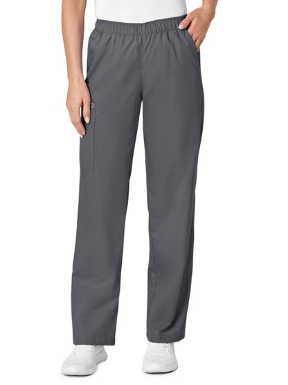 Women's Five-Pocket Pull-On Cargo Pant - 501 - Pewter