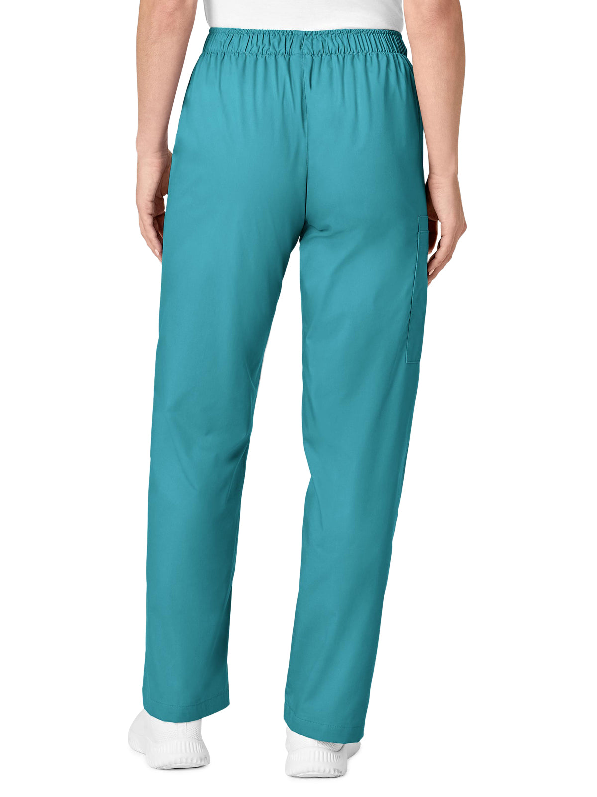 Women's Five-Pocket Pull-On Cargo Pant - 501 - Teal