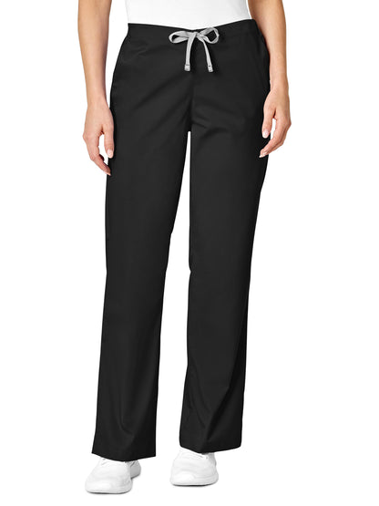 Women's Four-Pocket Flare Leg Pant - 502 - Black