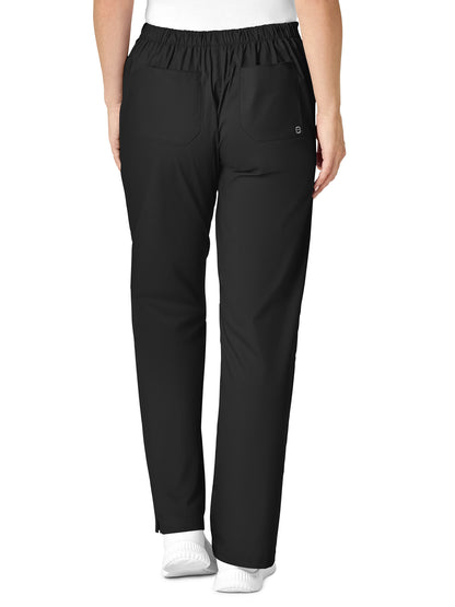 Women's Four-Pocket Flare Leg Pant - 502 - Black