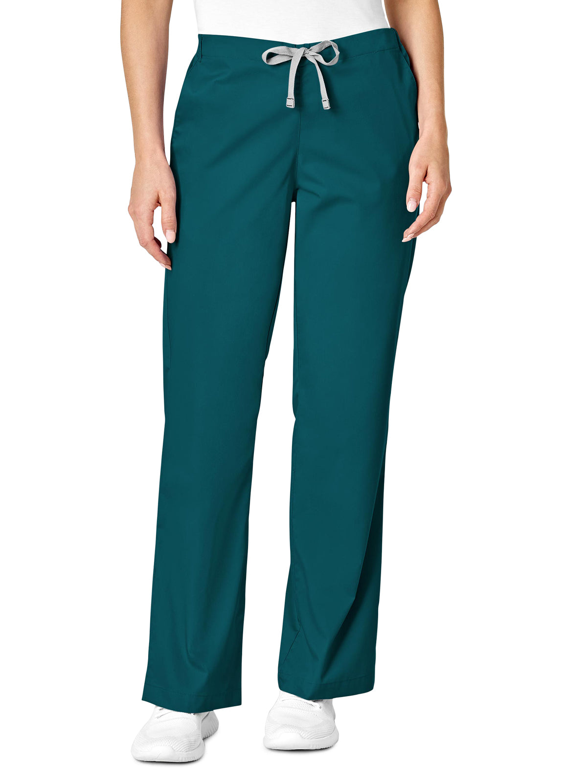 Women's Four-Pocket Flare Leg Pant - 502 - Caribbean