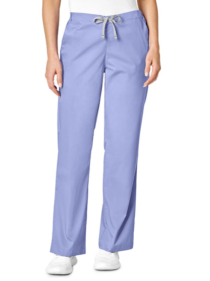 Women's Four-Pocket Flare Leg Pant - 502 - Ceil Blue