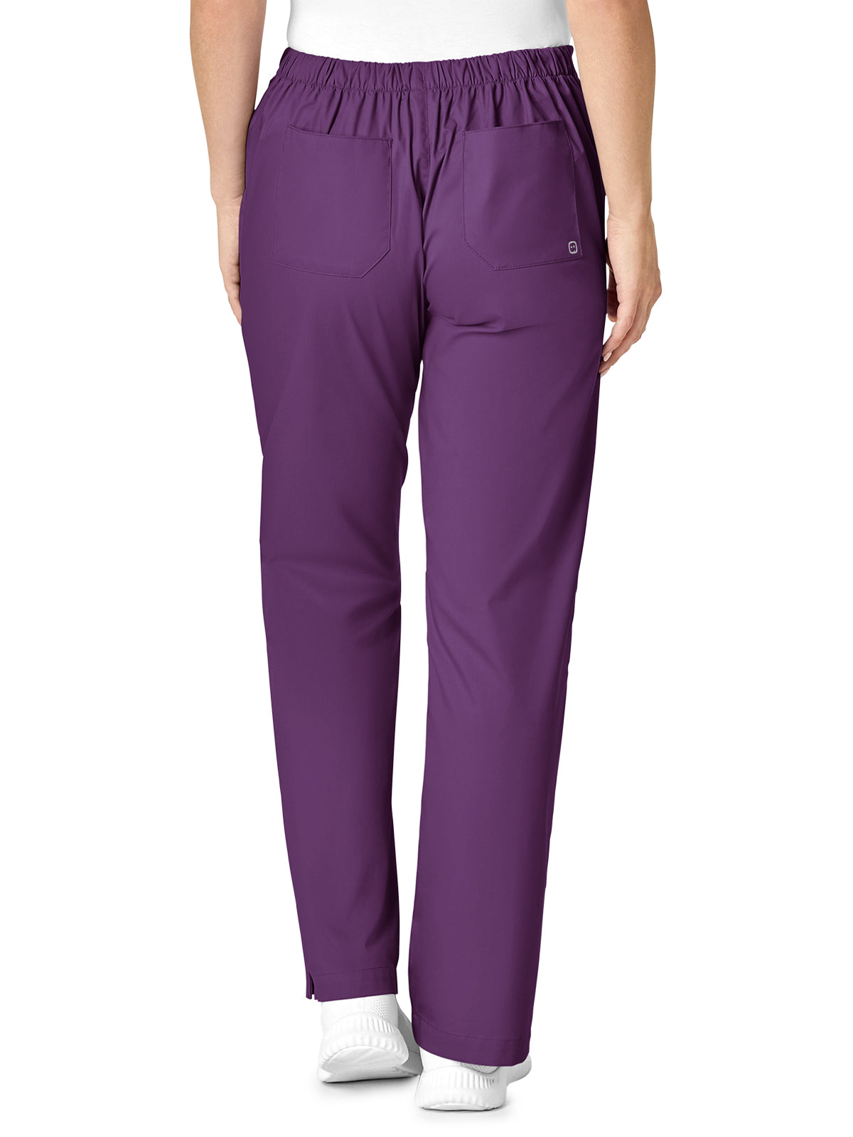 Women's Four-Pocket Flare Leg Pant - 502 - Eggplant