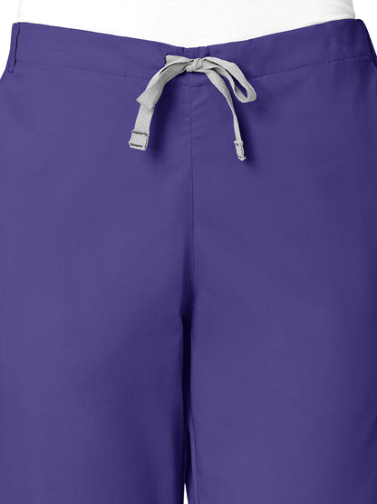 Women's Four-Pocket Flare Leg Pant - 502 - Grape