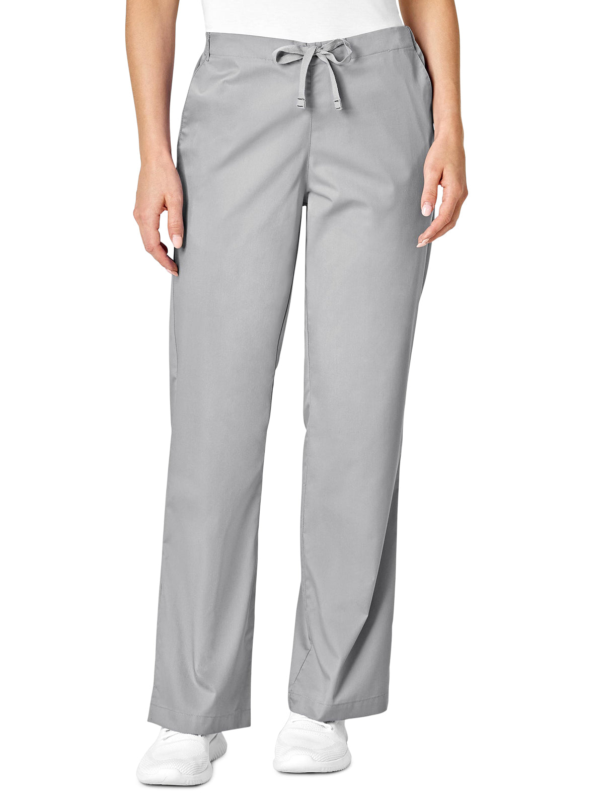 Women's Four-Pocket Flare Leg Pant - 502 - Grey