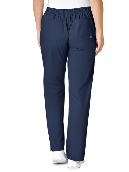 Women's Four-Pocket Flare Leg Pant - 502 - Navy