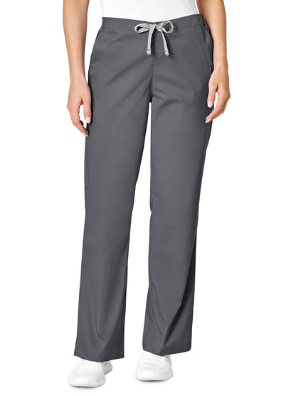 Women's Four-Pocket Flare Leg Pant - 502 - Pewter