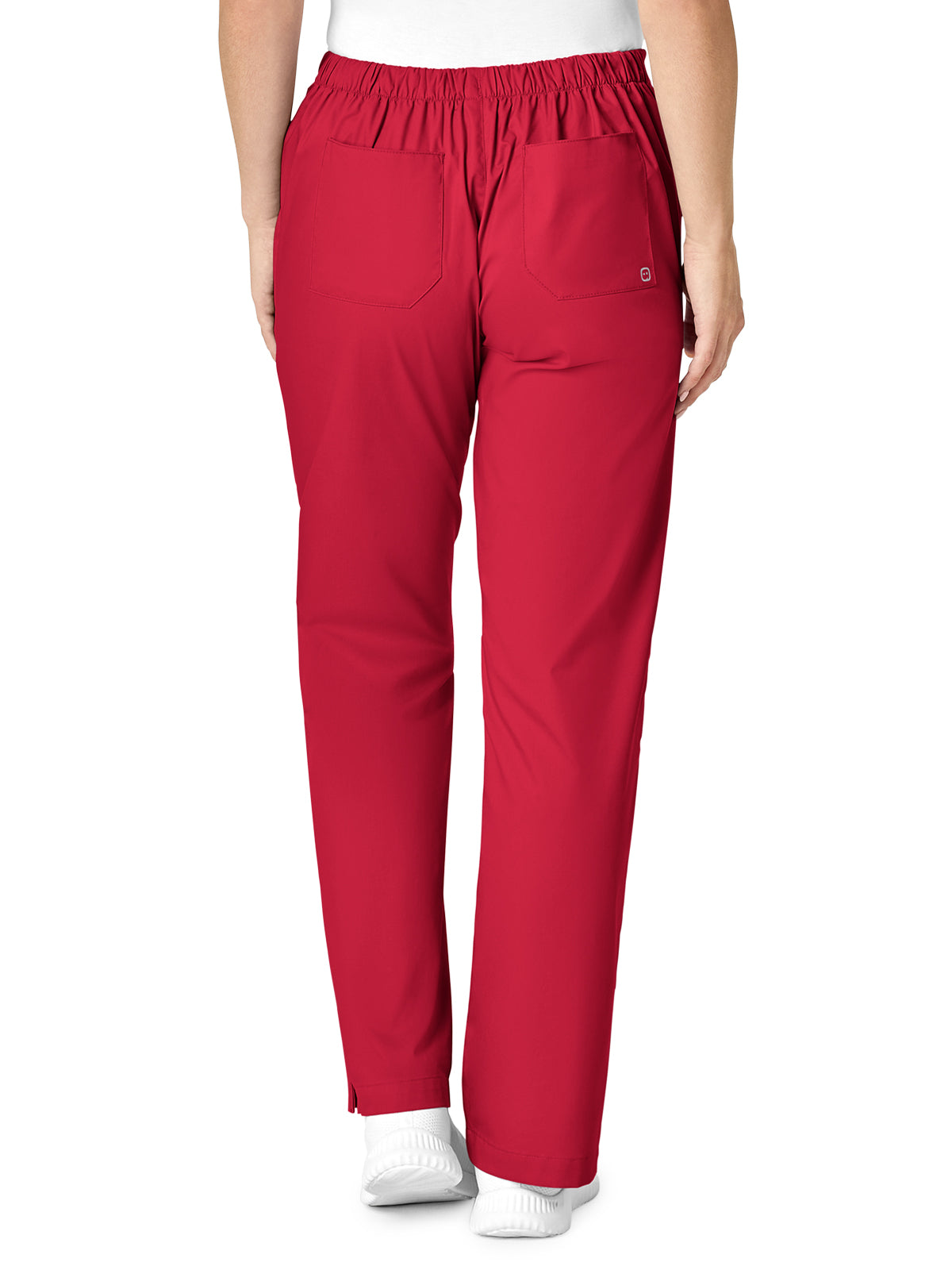 Women's Four-Pocket Flare Leg Pant - 502 - Red