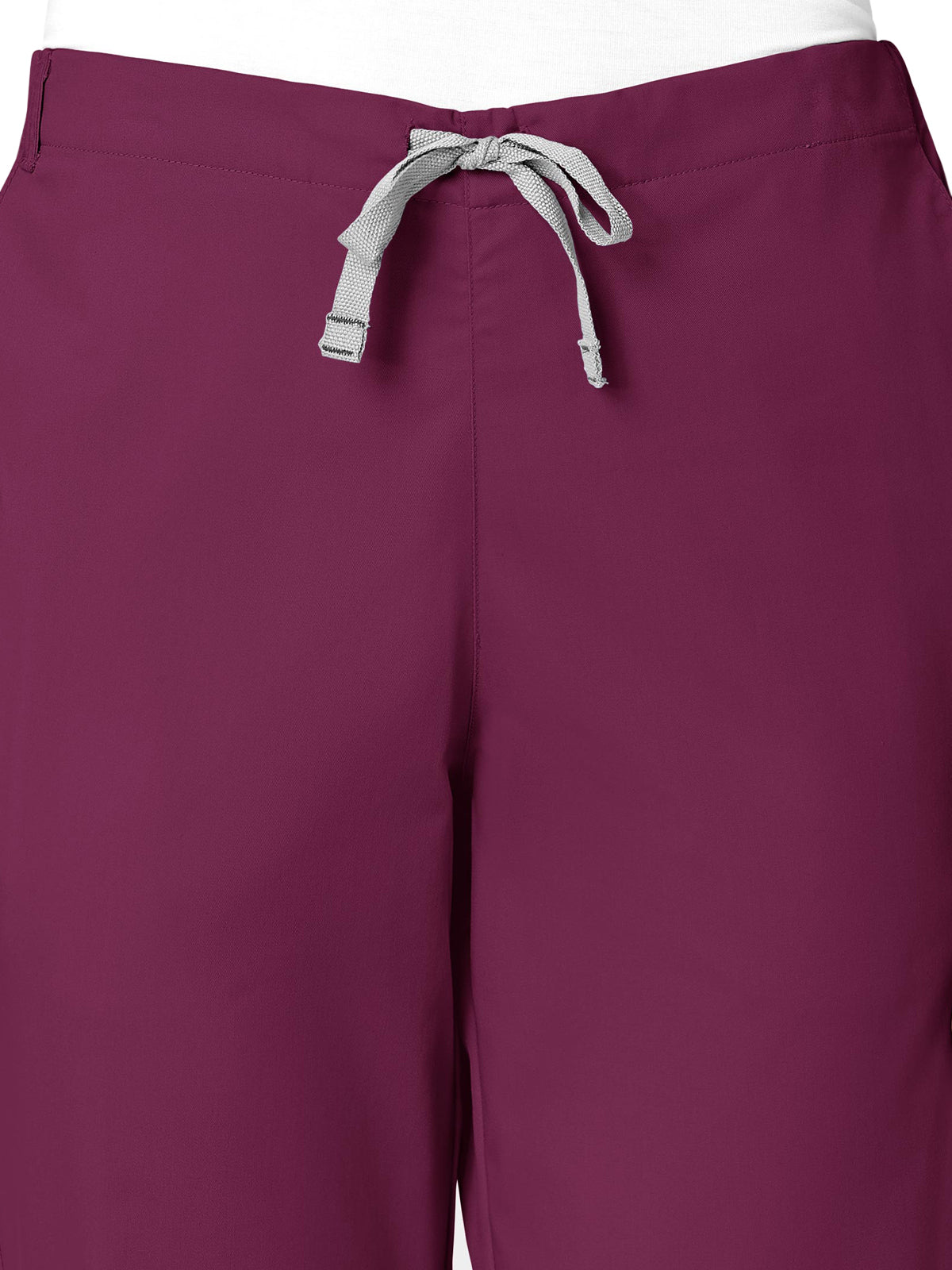 Women's Four-Pocket Flare Leg Pant - 502 - Wine