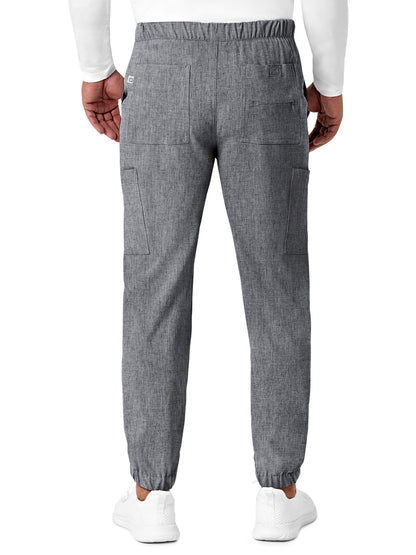 Men's Eight-Pocket Jogger Pant - 5034 - Grey Heather