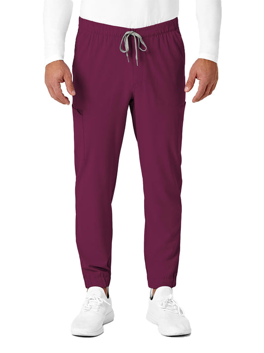 Men's Eight-Pocket Jogger Pant - 5034 - Wine