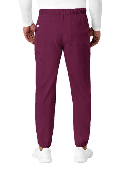 Men's Eight-Pocket Jogger Pant - 5034 - Wine