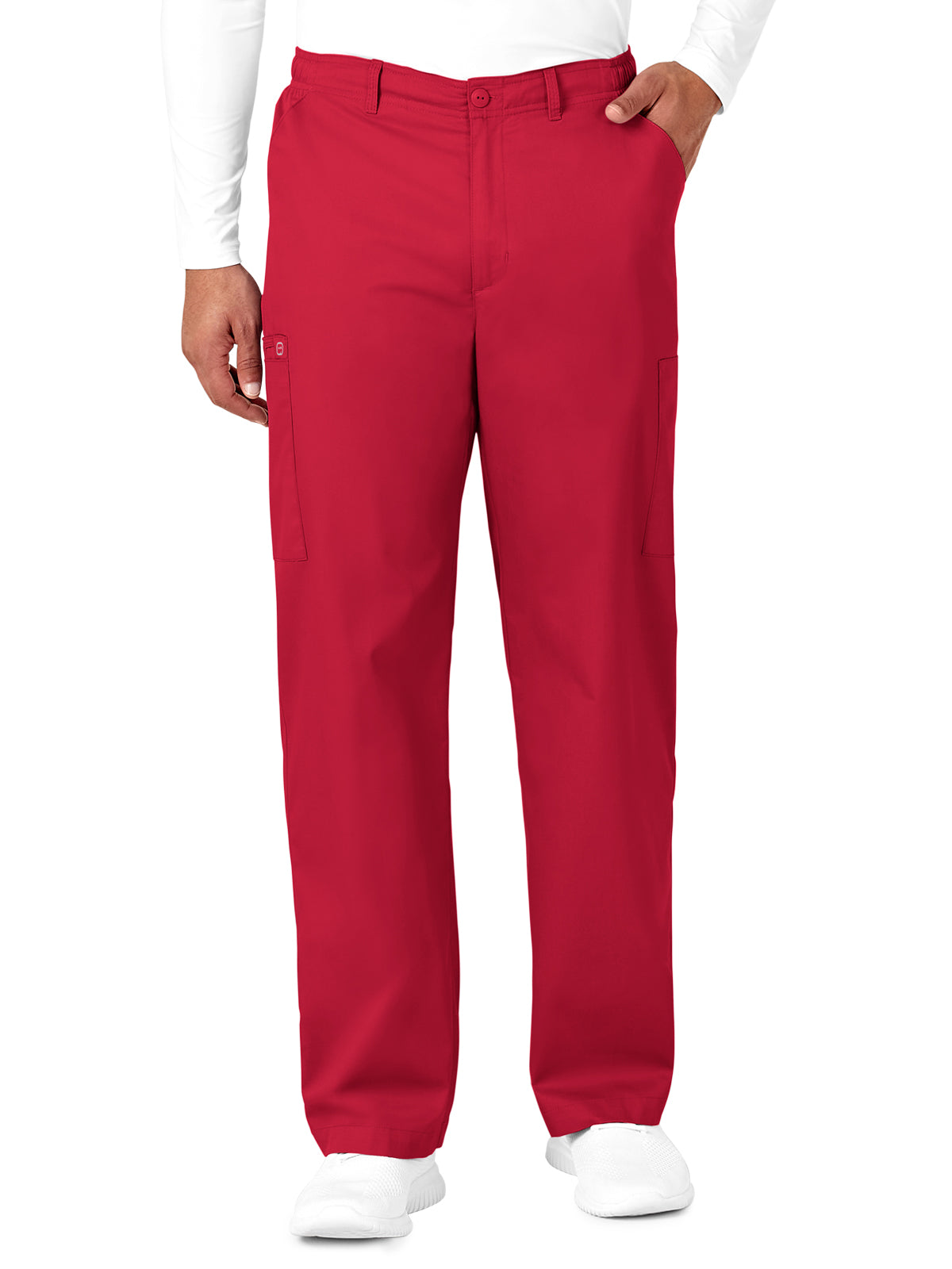 Men's Seven-Pocket Cargo Pant - 503 - Red