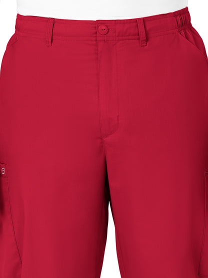 Men's Seven-Pocket Cargo Pant - 503 - Red