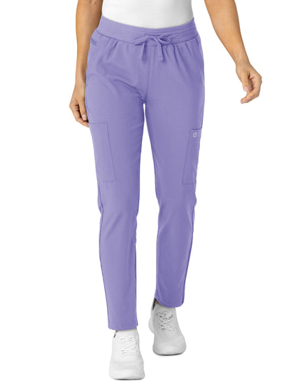 Women's Eight-Pocket Flex-N-Reach Track Pant - 5045 - Iris Purple