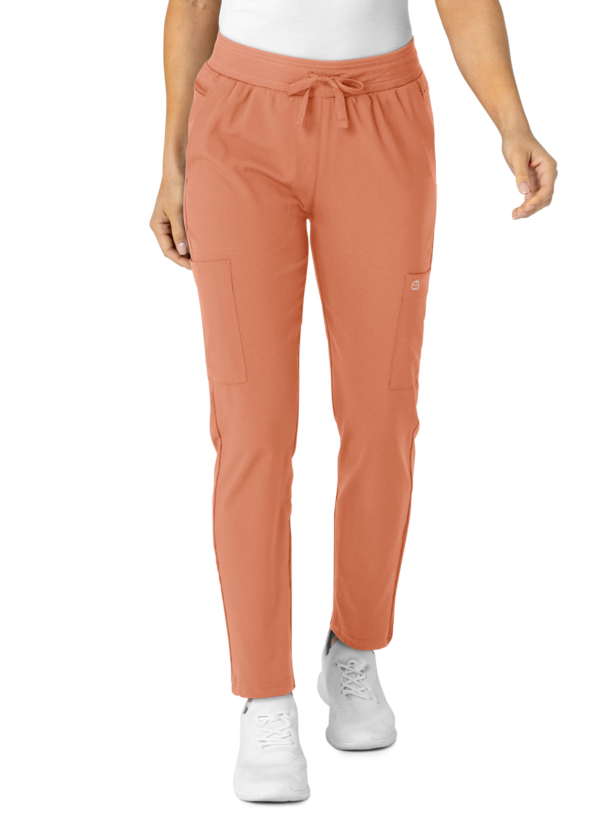 Women's Eight-Pocket Flex-N-Reach Track Pant - 5045 - Terra Cotta