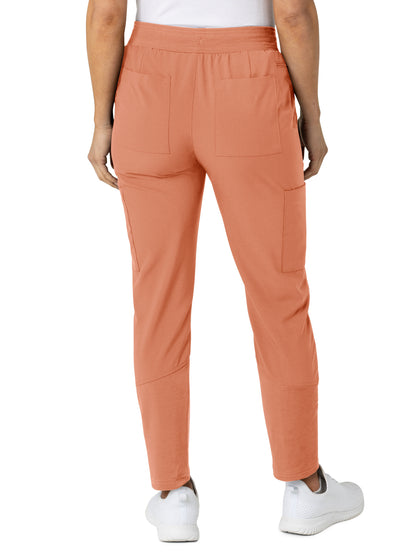 Women's Eight-Pocket Flex-N-Reach Track Pant - 5045 - Terra Cotta