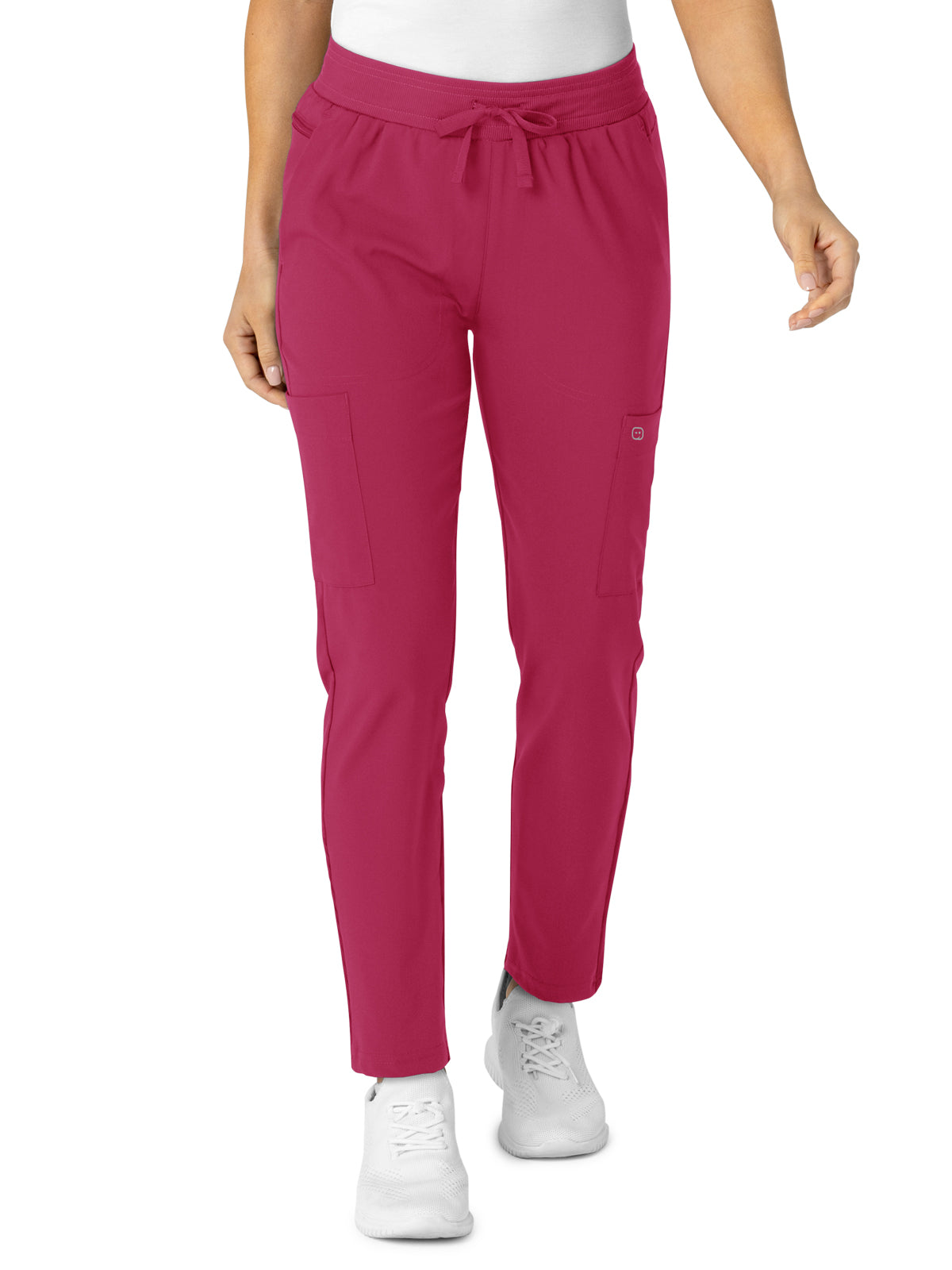 Women's Eight-Pocket Flex-N-Reach Track Pant - 5045 - Viva Magenta