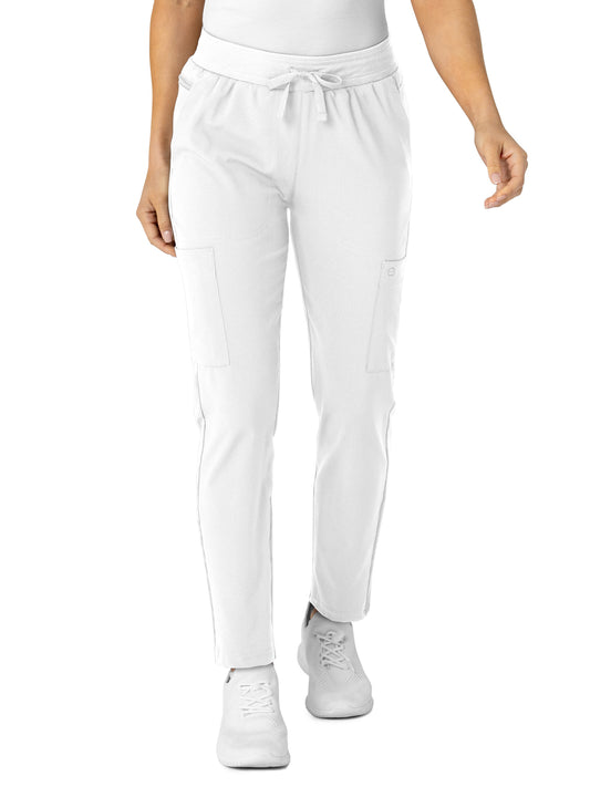 Women's Eight-Pocket Flex-N-Reach Track Pant - 5045 - White