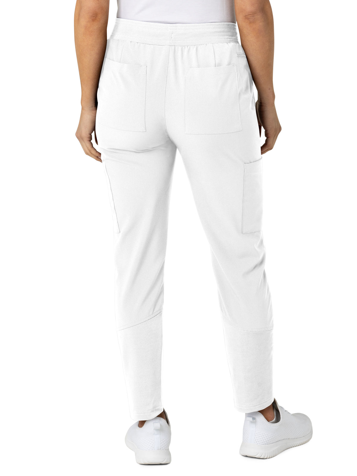 Women's Eight-Pocket Flex-N-Reach Track Pant - 5045 - White