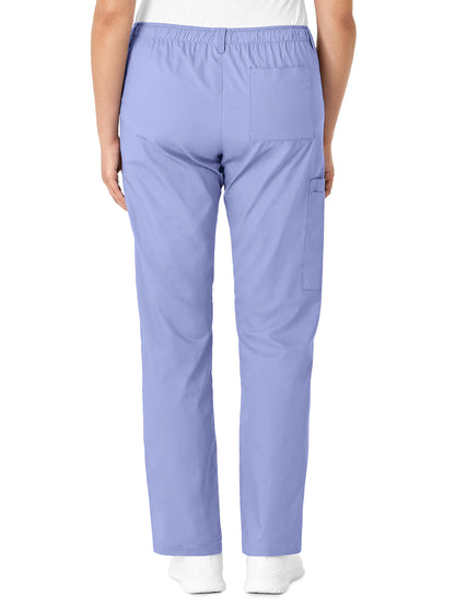 Women's Six-Pocket Straight Leg Pant - 504 - Ceil Blue