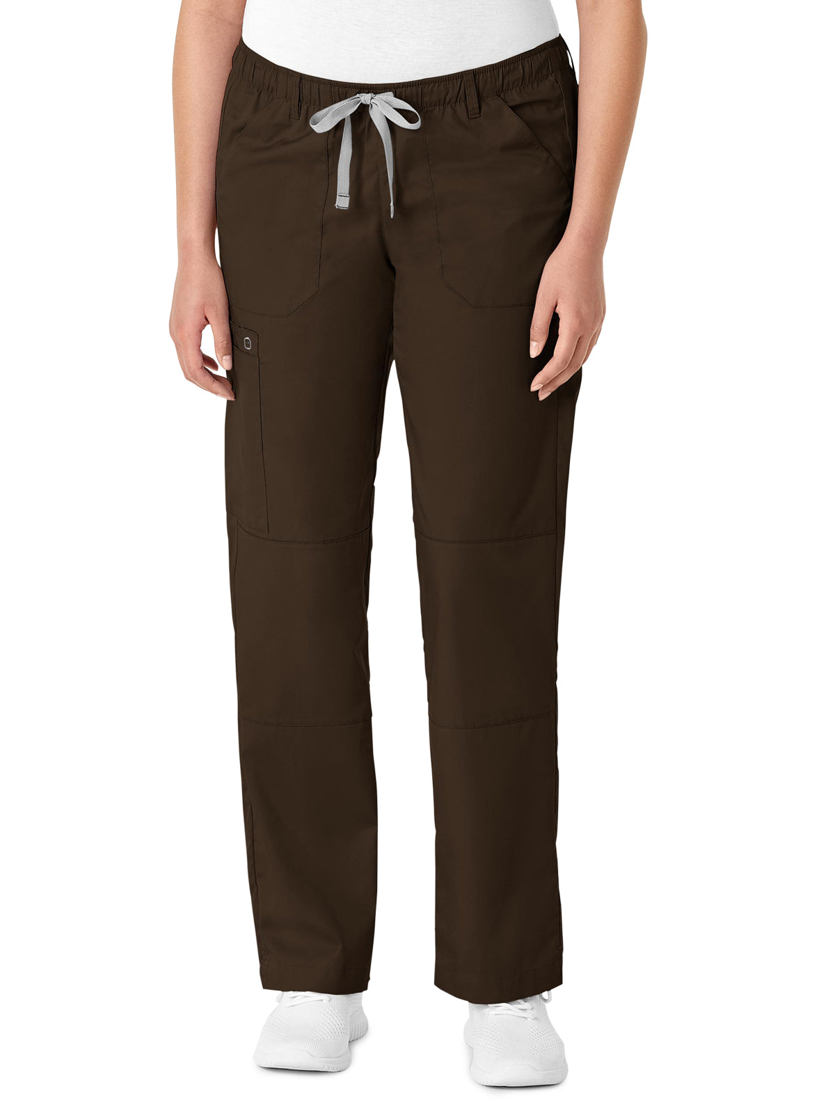 Women's Six-Pocket Straight Leg Pant - 504 - Chocolate