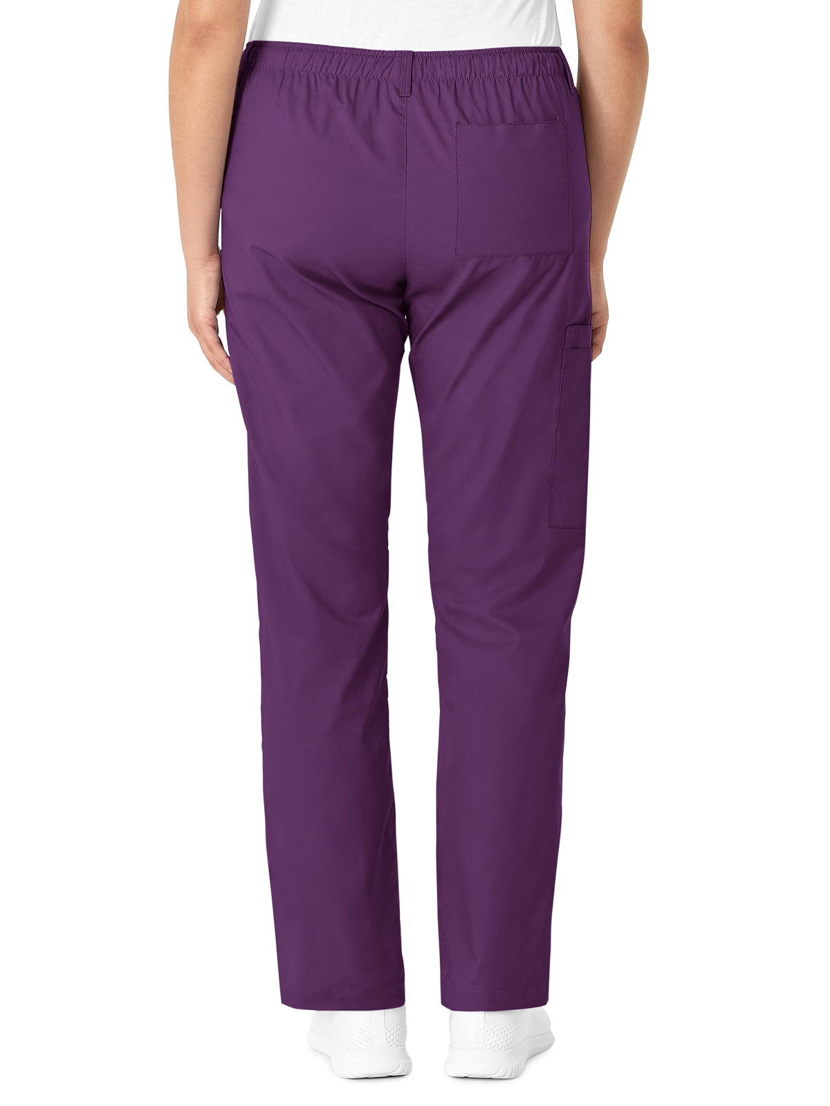 Women's Six-Pocket Straight Leg Pant - 504 - Eggplant