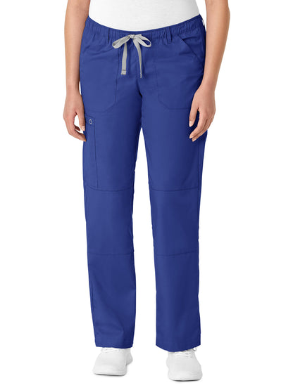 Women's Six-Pocket Straight Leg Pant - 504 - Galaxy Blue