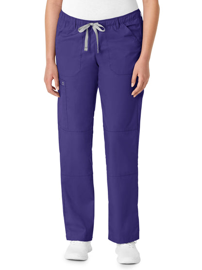 Women's Six-Pocket Straight Leg Pant - 504 - Grape