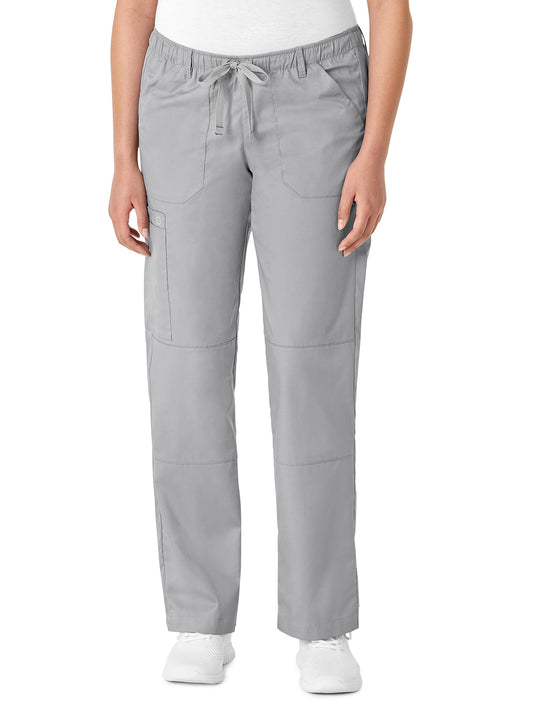 Women's Six-Pocket Straight Leg Pant - 504 - Grey