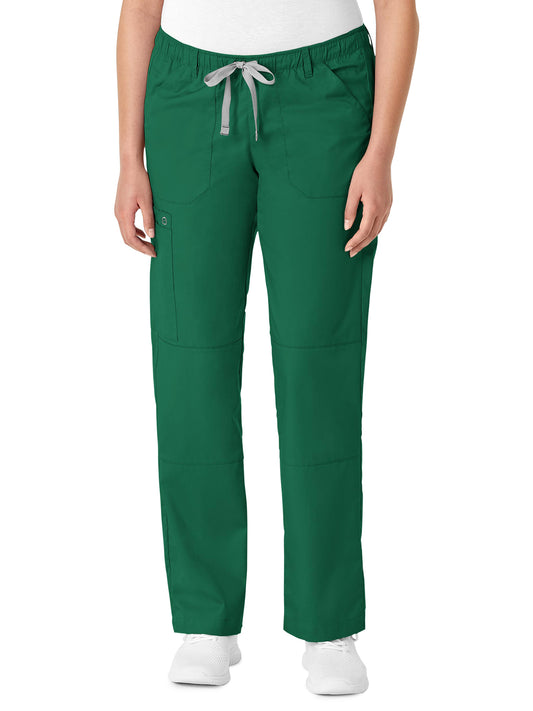 Women's Six-Pocket Straight Leg Pant - 504 - Hunter