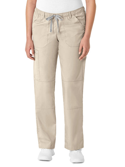 Women's Six-Pocket Straight Leg Pant - 504 - Khaki