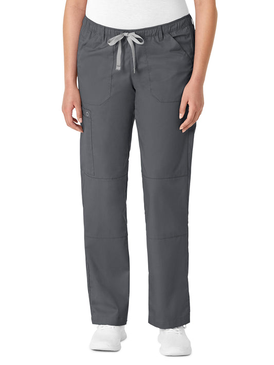 Women's Six-Pocket Straight Leg Pant - 504 - Pewter