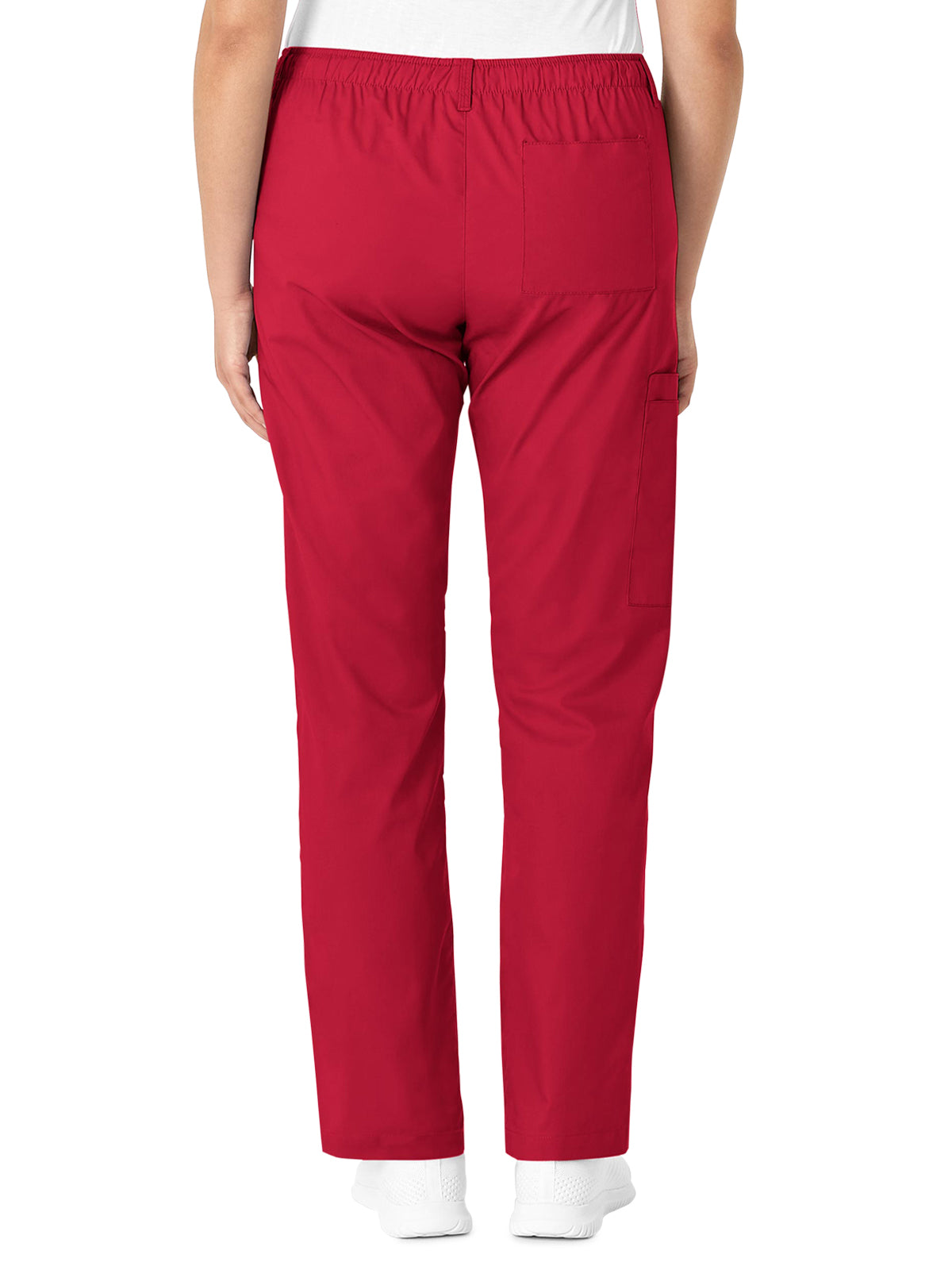 Women's Six-Pocket Straight Leg Pant - 504 - Red