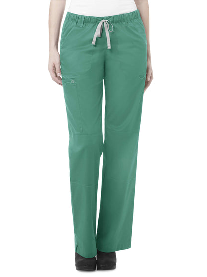 Women's Six-Pocket Straight Leg Pant - 504 - Surgical Green