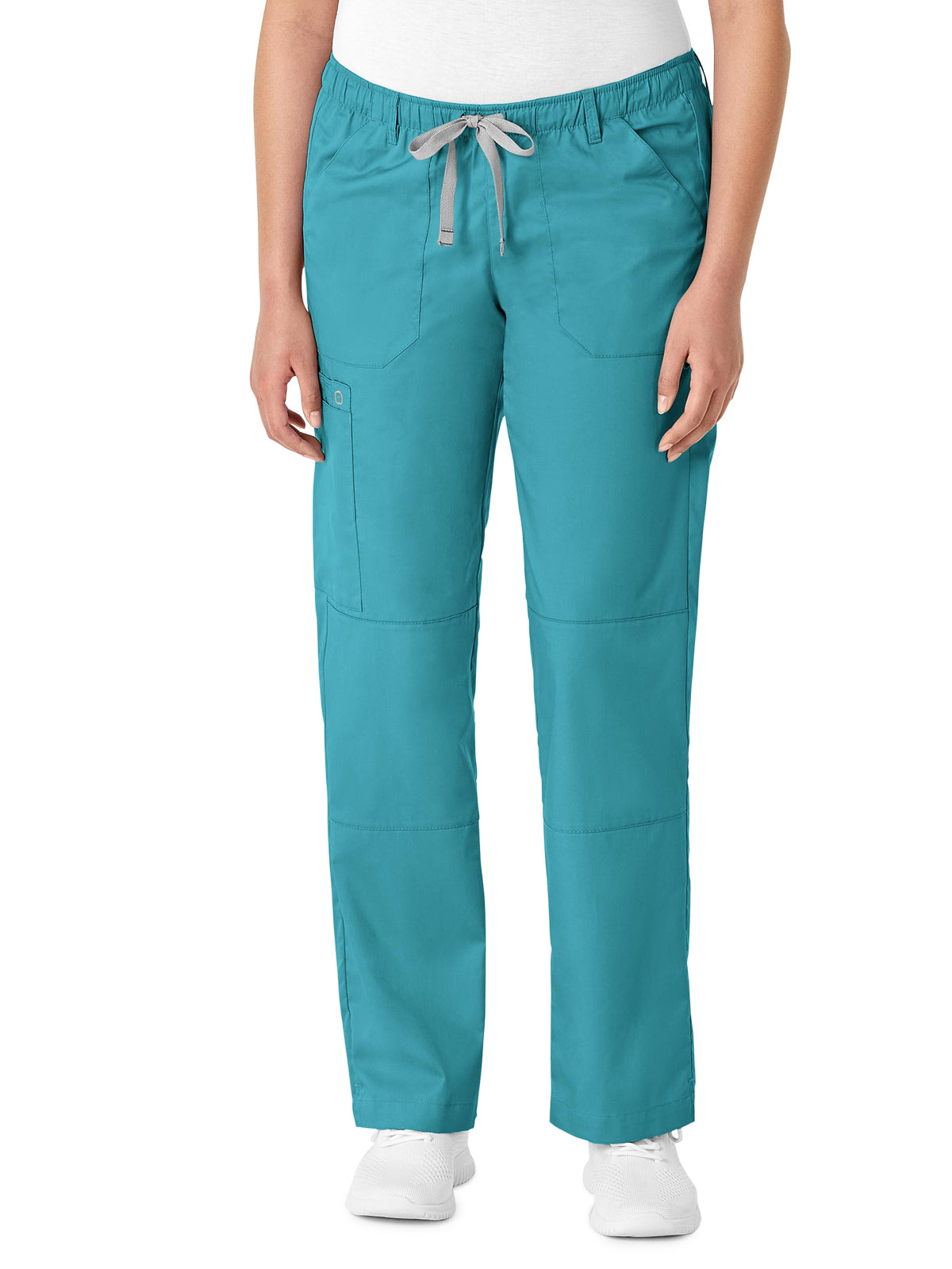 Women's Six-Pocket Straight Leg Pant - 504 - Teal