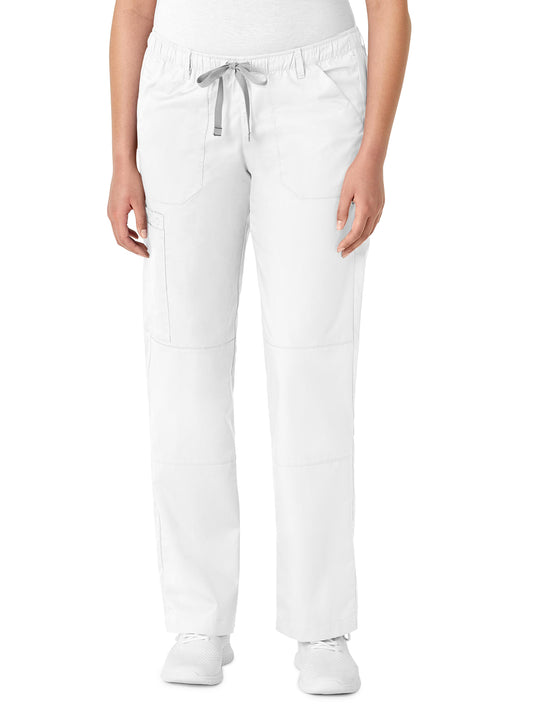 Women's Six-Pocket Straight Leg Pant - 504 - White