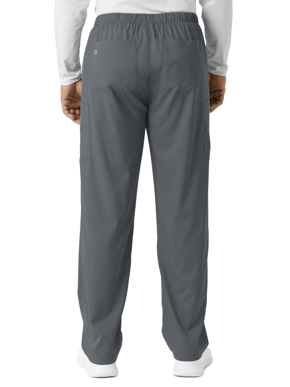 Unisex Six-Pocket Straight Leg Scrub Pant - 5051 - Pewter