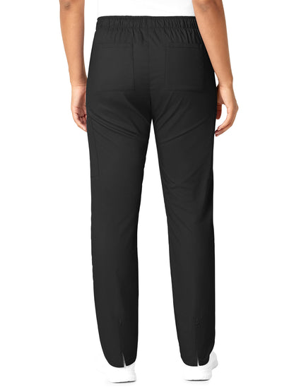 Women's Eight-Pocket Convertible Slim Leg Pant - 505 - Black