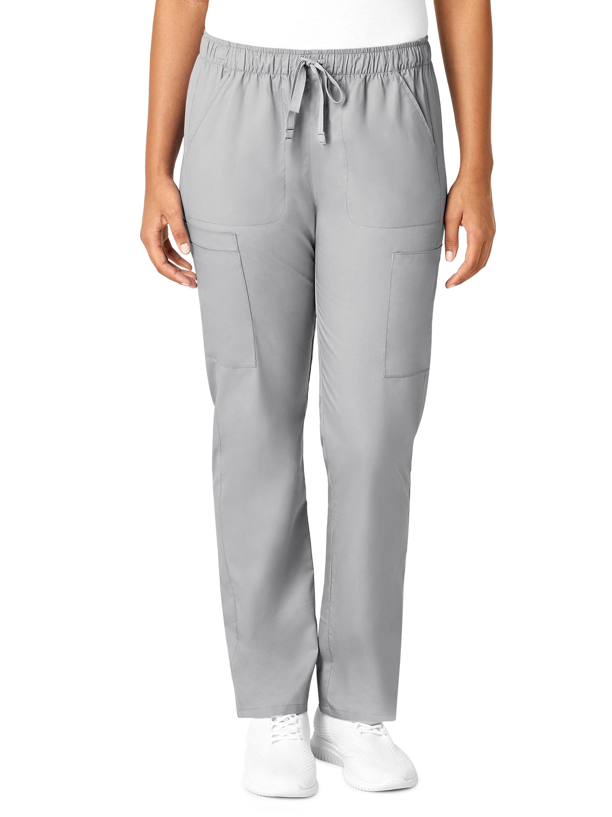 Women's Eight-Pocket Convertible Slim Leg Pant - 505 - Grey