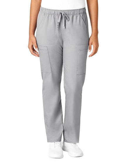 Women's Eight-Pocket Convertible Slim Leg Pant - 505 - Grey