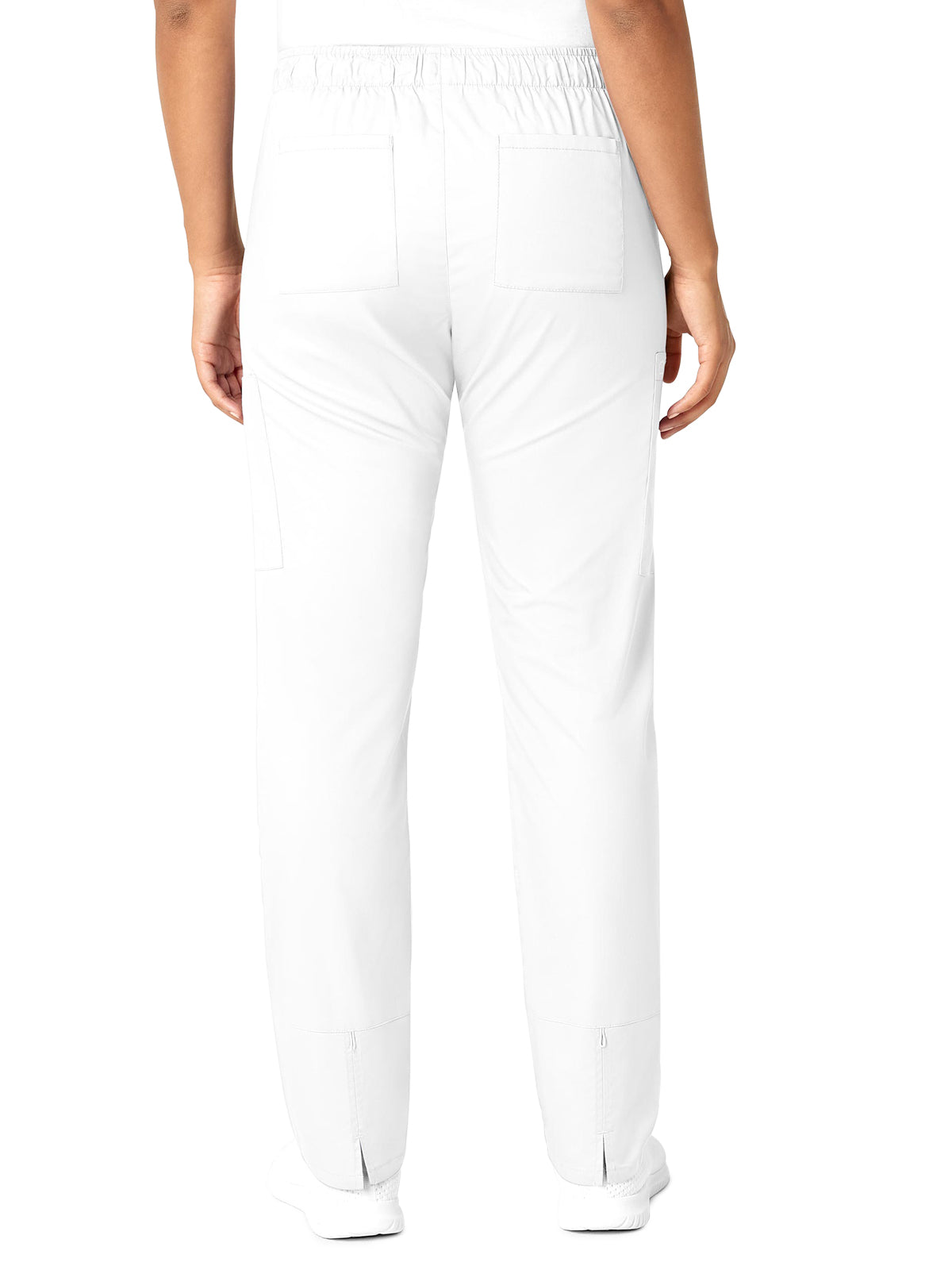 Women's Eight-Pocket Convertible Slim Leg Pant - 505 - White