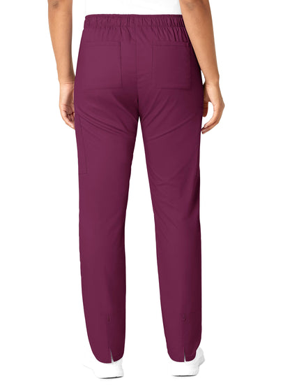 Women's Eight-Pocket Convertible Slim Leg Pant - 505 - Wine