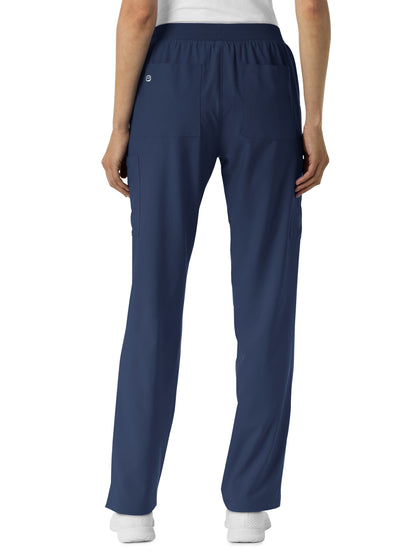 Women's Six-Pocket Cargo Utility Scrub Pant - 5145 - Navy