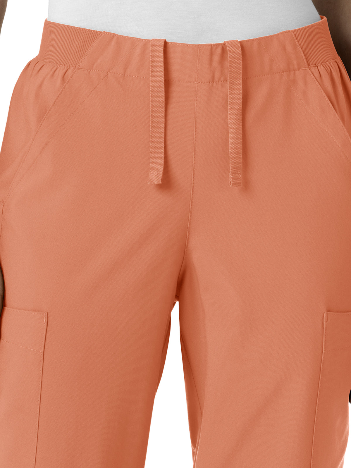 Women's Six-Pocket Cargo Utility Scrub Pant - 5145 - Terra Cotta