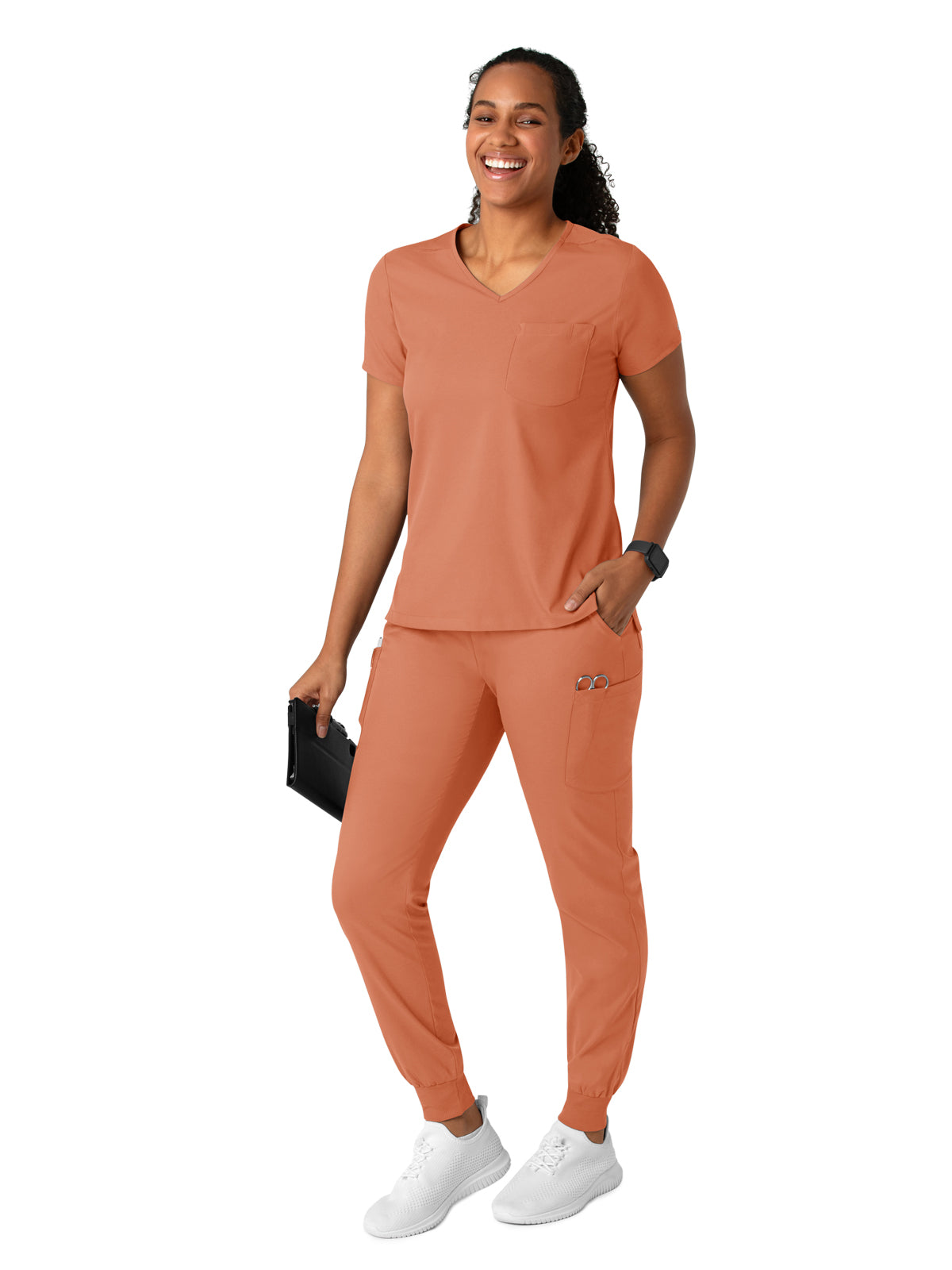 Women's 6-Pocket Jogger Pant - 5151 - Terra Cotta