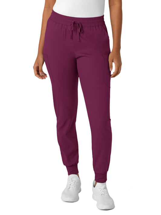 Women's 6-Pocket Jogger Pant - 5151 - Wine