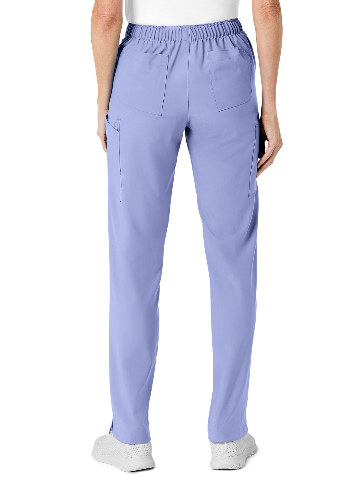 Women's Eight-Pocket Flat-Front Cargo Pant - 5155 - Ceil Blue