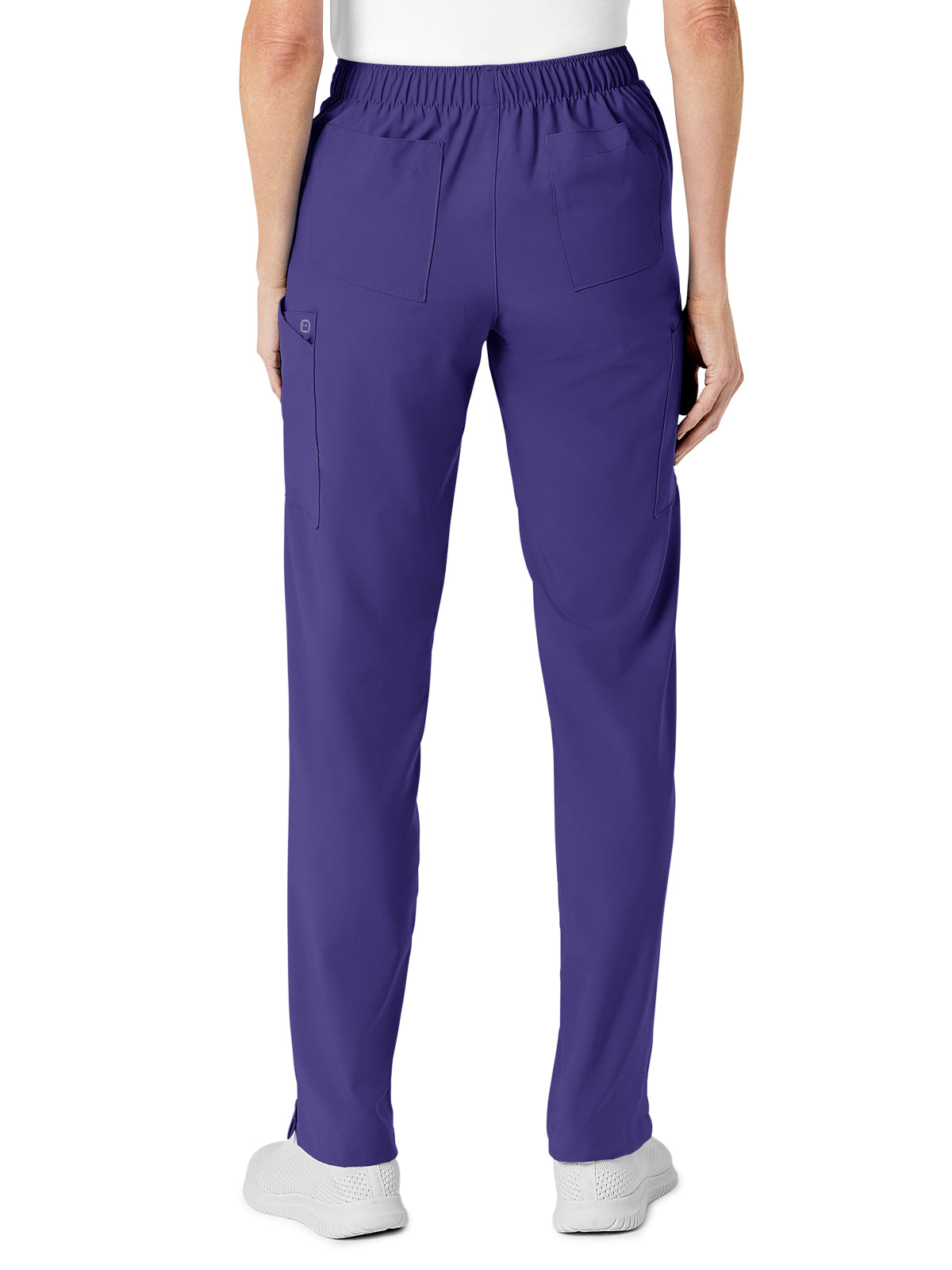 Women's Eight-Pocket Flat-Front Cargo Pant - 5155 - Grape