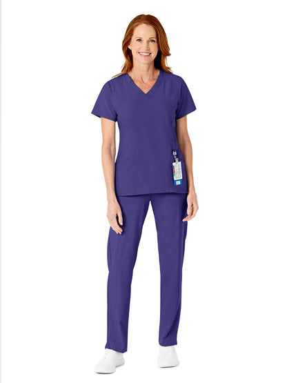 Women's Eight-Pocket Flat-Front Cargo Pant - 5155 - Grape